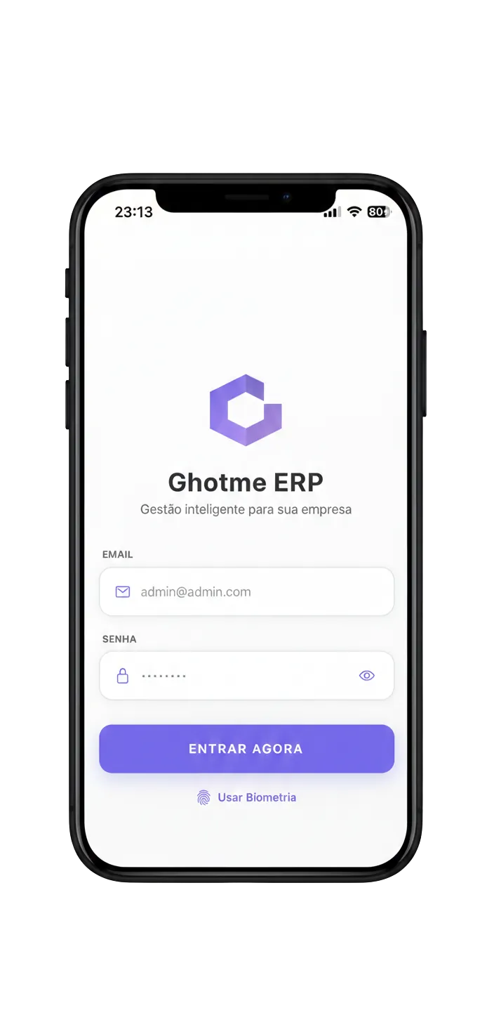 Ghotme Mobile App Dashboard